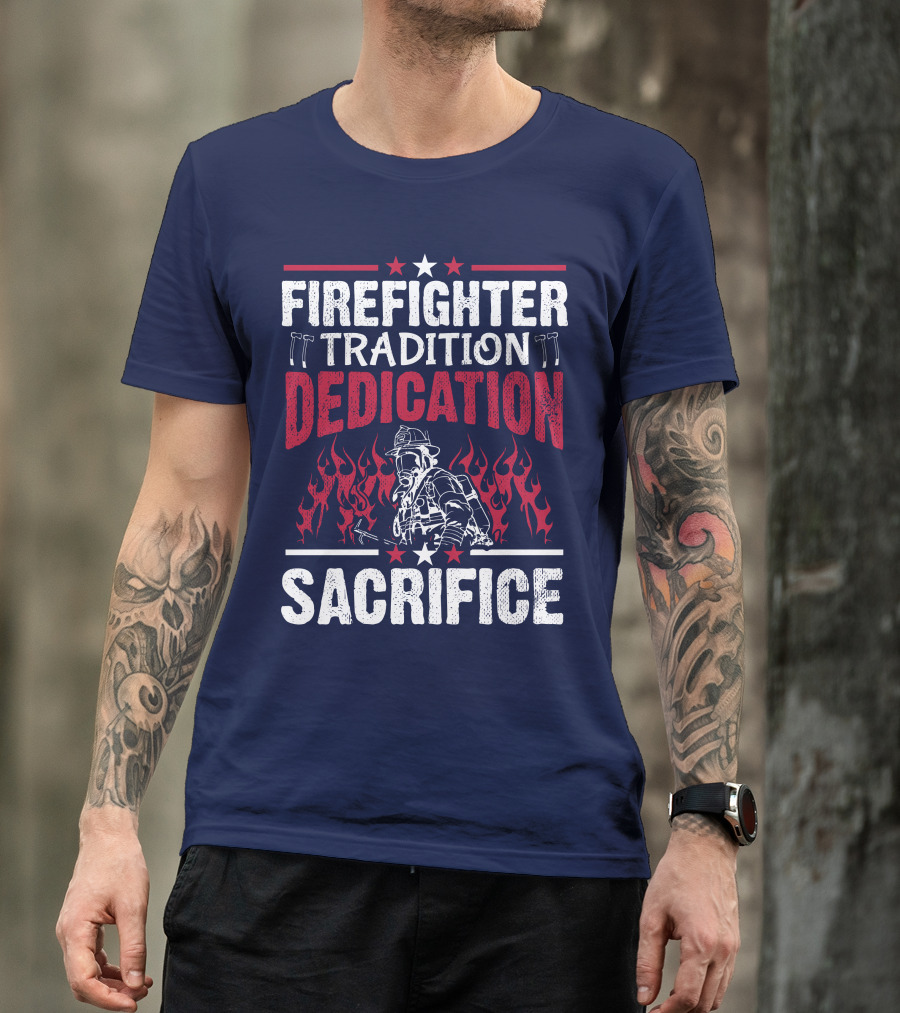 Fighter Tradition Dedication Sacrifice T-Shirt