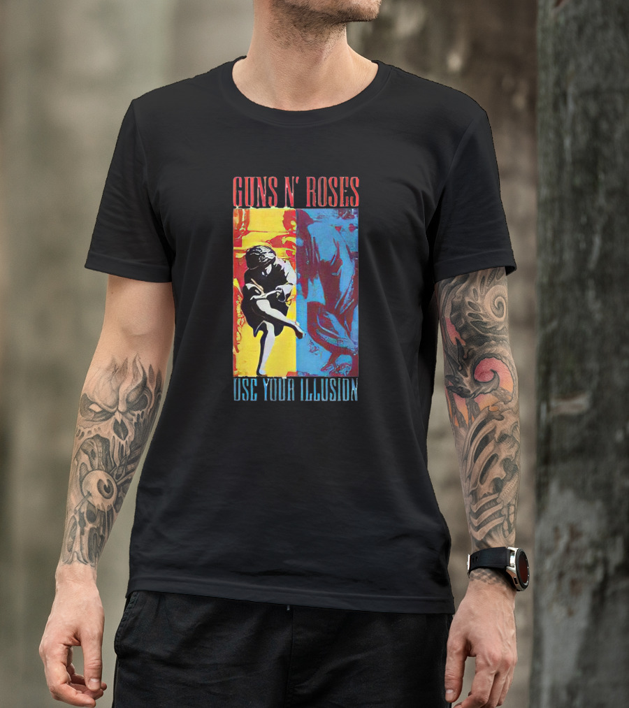 Guns N' Roses Use Your Illusion Colorful T-Shirt
