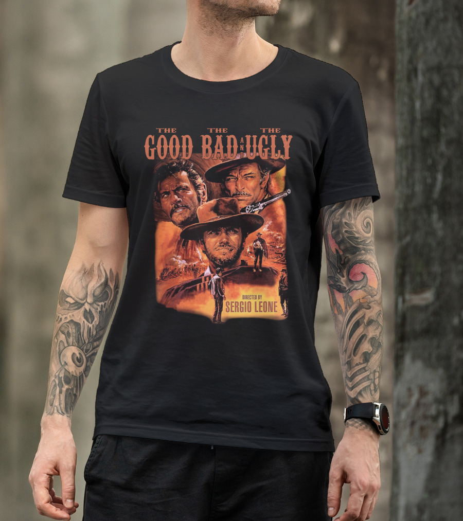 The Good The Bad And The Ugly Directed By Sergio Leone T-Shirt