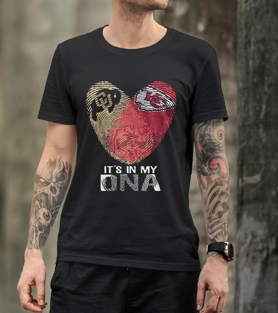 Colorado Buffaloes Kc Chiefs It's In My Dna T-Shirt