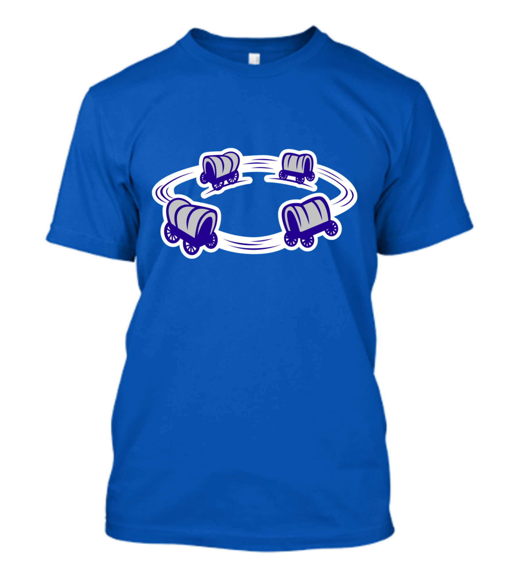 Circle The Wagons Buffalo Football Team Inspired Concept T-Shirt