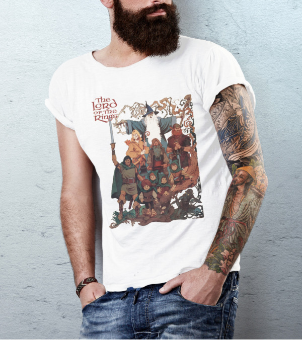 The Lord Of The Rings Classic Fellowship T-Shirt