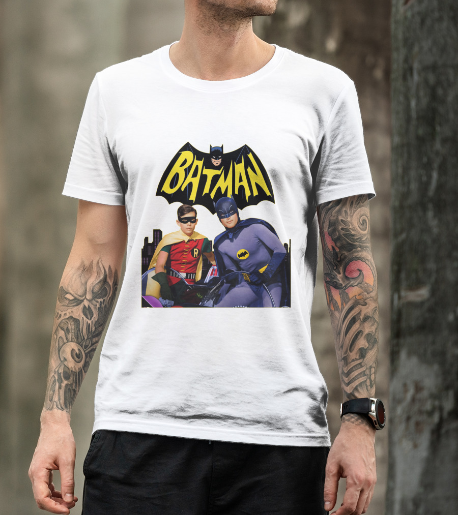 Batman Robin Classic TV Series Duo T-Shirt