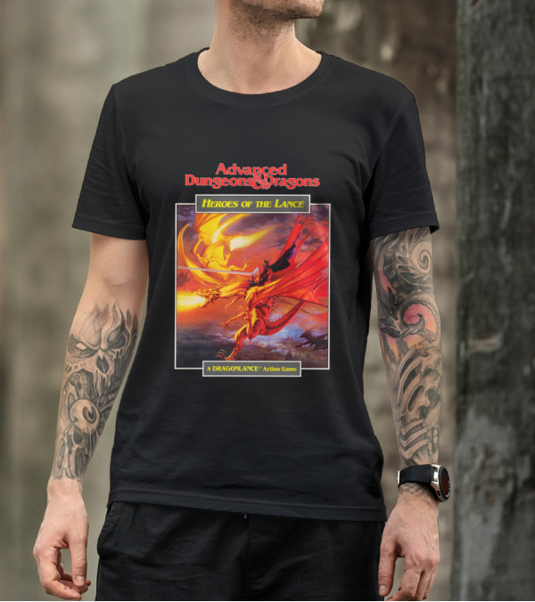 Advanced Dungeons And Dragons Heroes Of The Lance Dragonlance Action Game T-Shirt