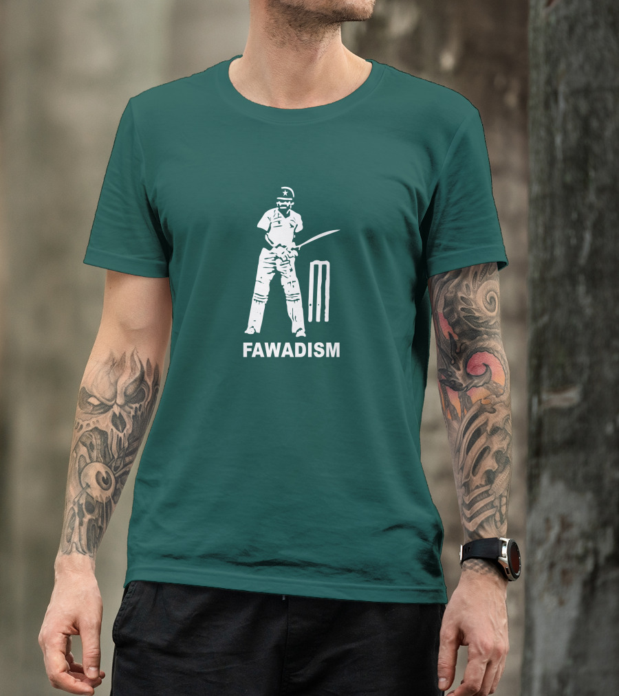 Cult Zeros Fawadism Fawad Alam Cricket T-Shirt