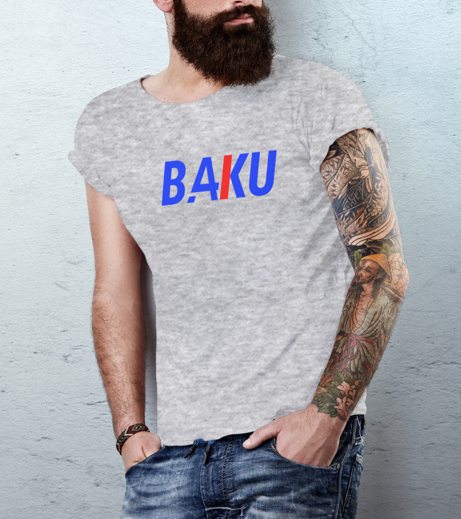 Baku 4 1 Myguyrudi Bold Blue T-Shirt