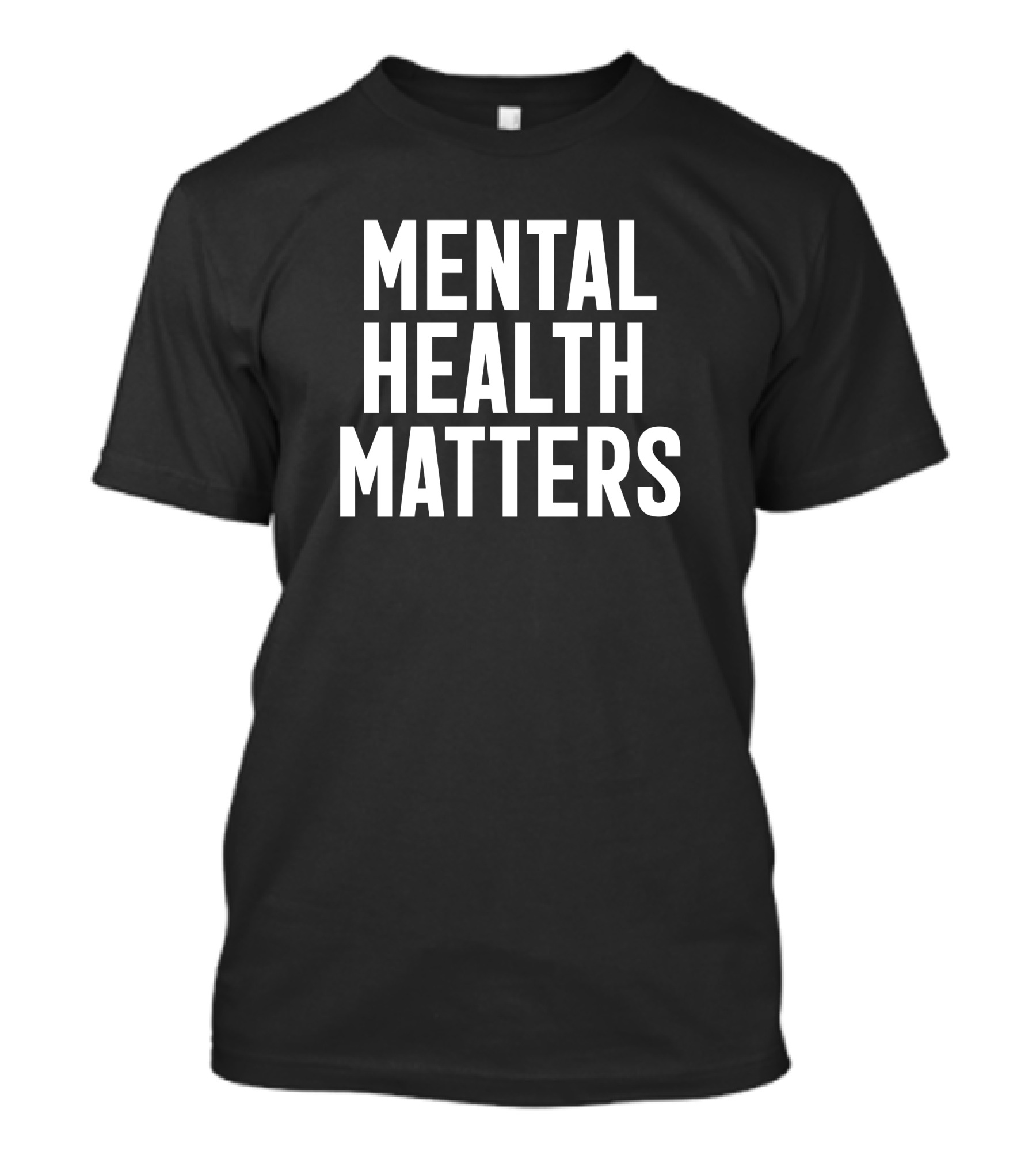 San Jose City College Mental Health Matters Awareness Message T-Shirt
