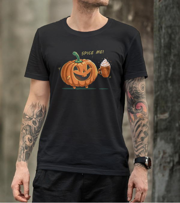 Pumpkin Spice Me Season Jack-O'-Lantern Mug T-Shirt