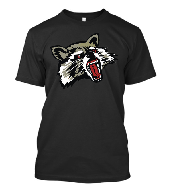 Rabid Fierce Raccoon Mascot T-Shirt