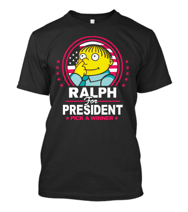 Ralph For President Pick A Winner American Flag Stars T-Shirt