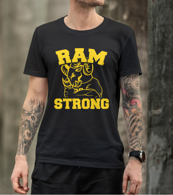 RAM STRONG Power Symbol Bold Ram T-Shirt