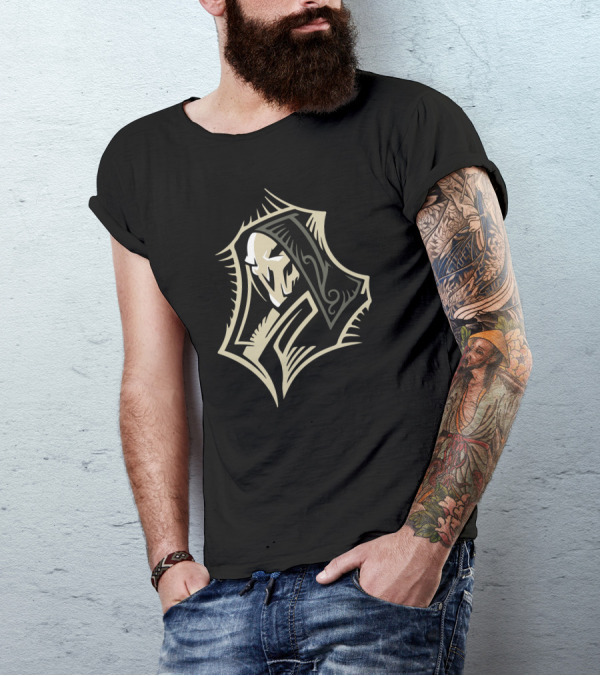 Reaper Overwatch Skull Hooded T-Shirt