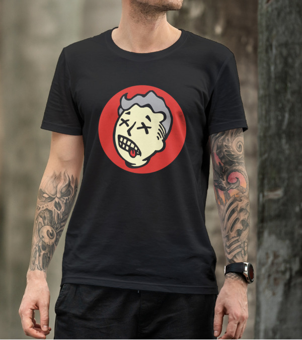Red Death Iconic Face T-Shirt
