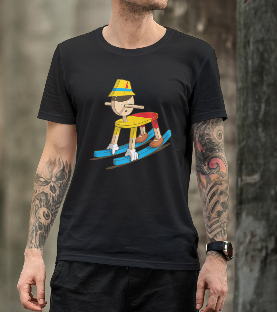 Repurposed Pinocchio Rocking Horse T-Shirt