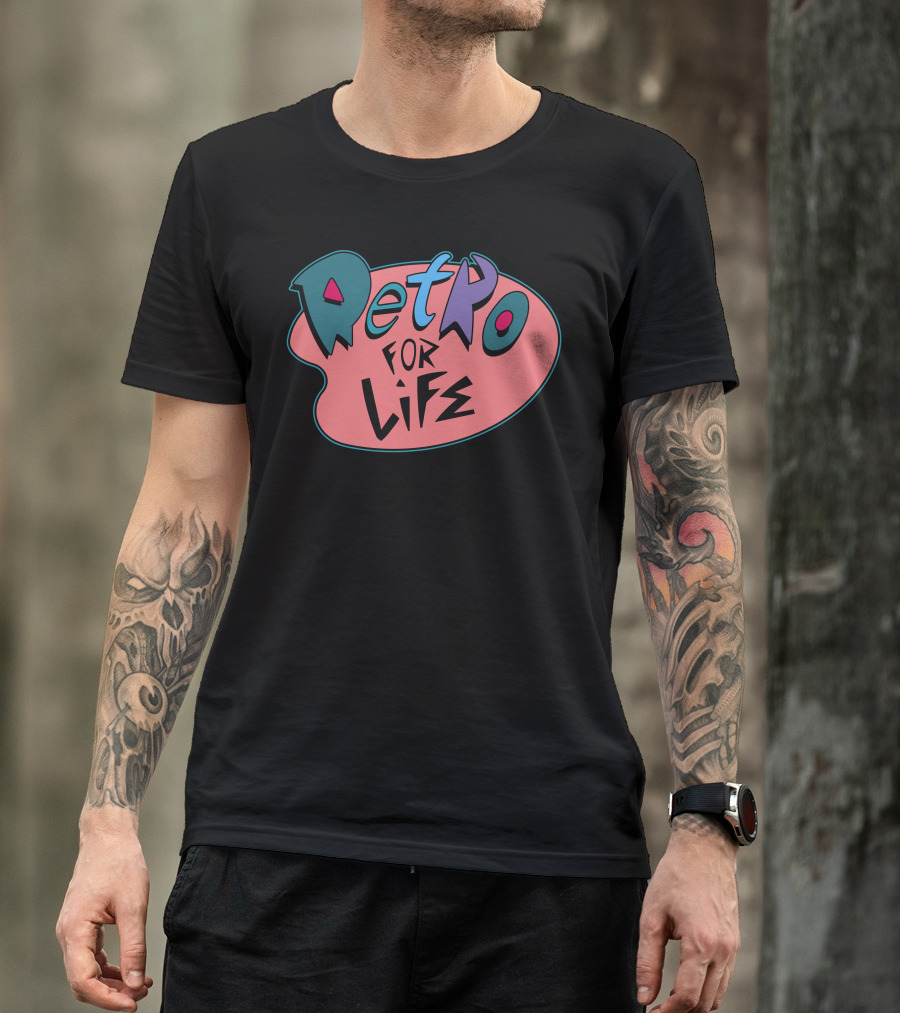 Retro For Life Vintage Style Enthusiast T-Shirt