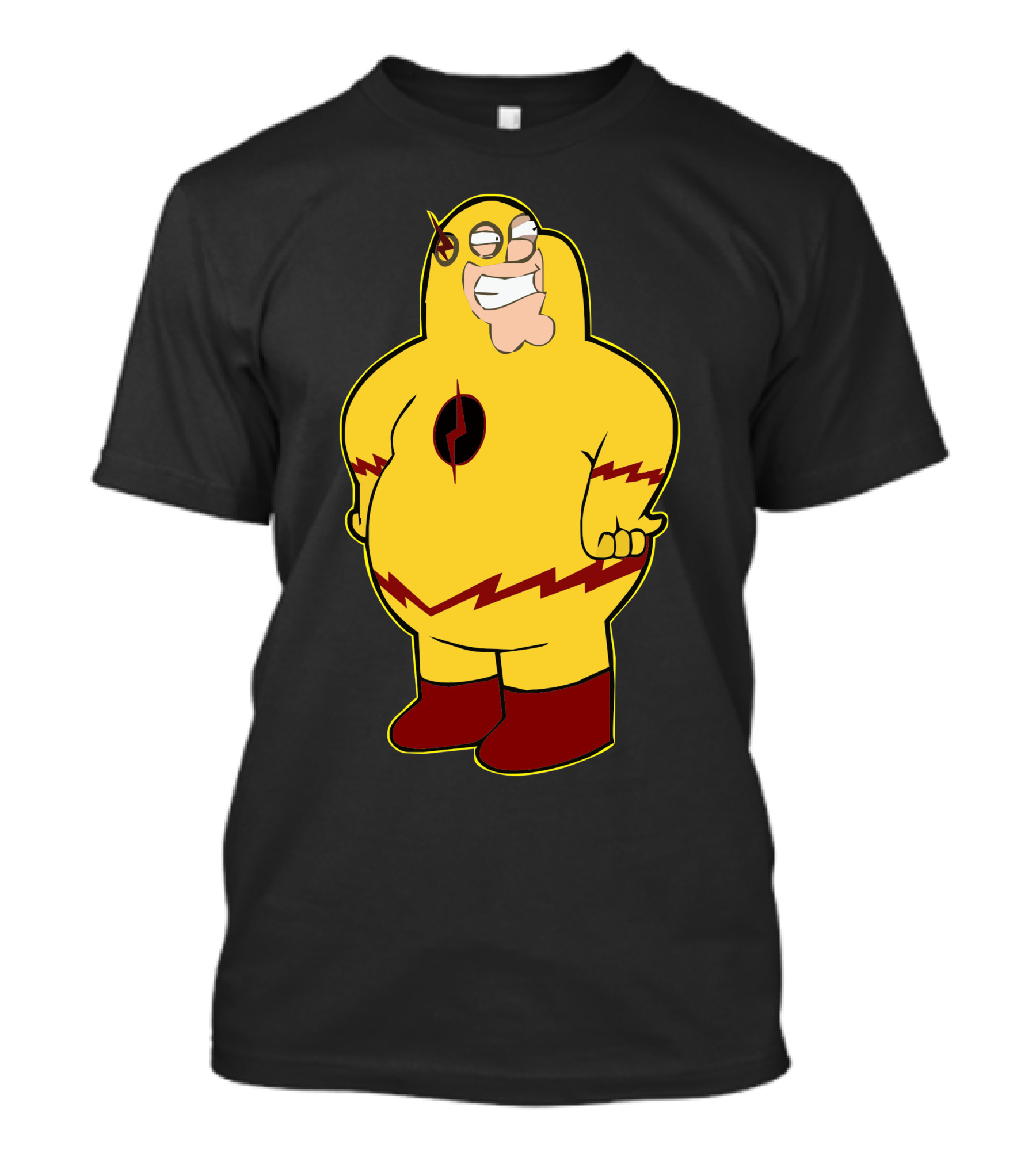 Reverse Flash Peter Griffin Crossover Character T-Shirt