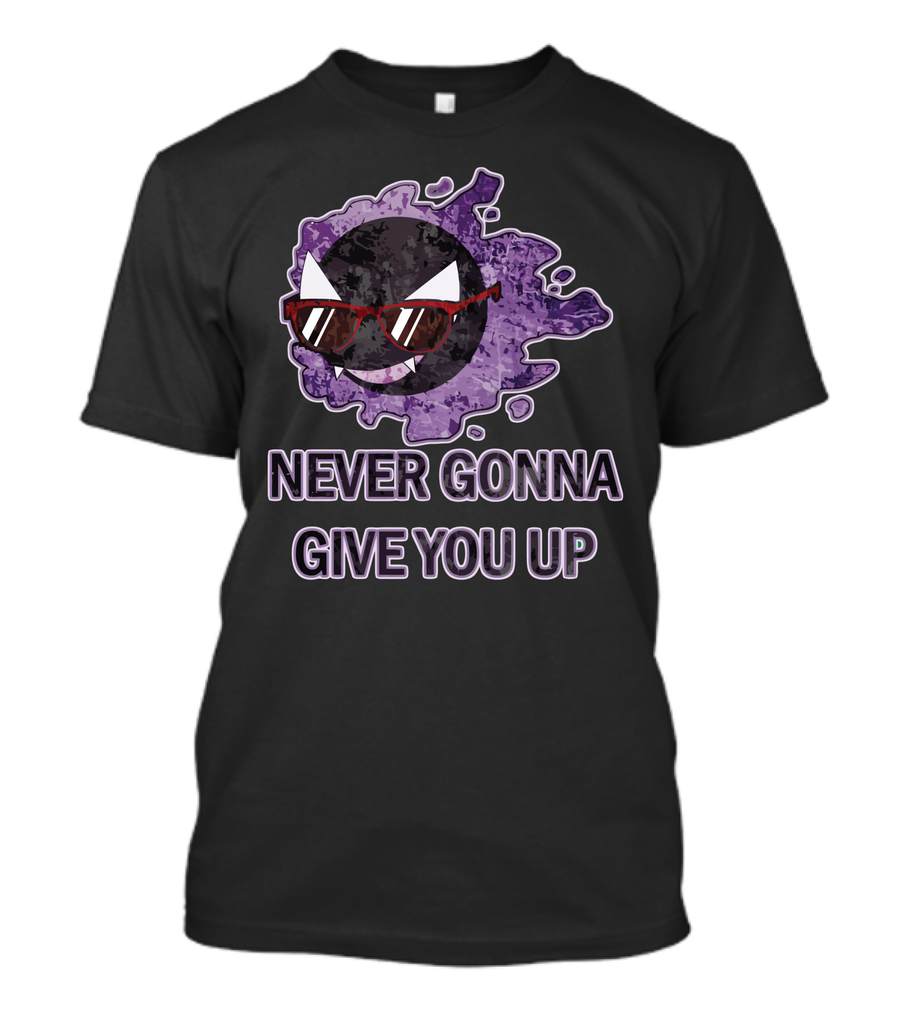 Rick Gastly Never Gonna Give You Up T-Shirt