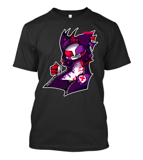 GAME OVER COACHED Rude Boi COOKEIIZ Hype Art Character T-Shirt