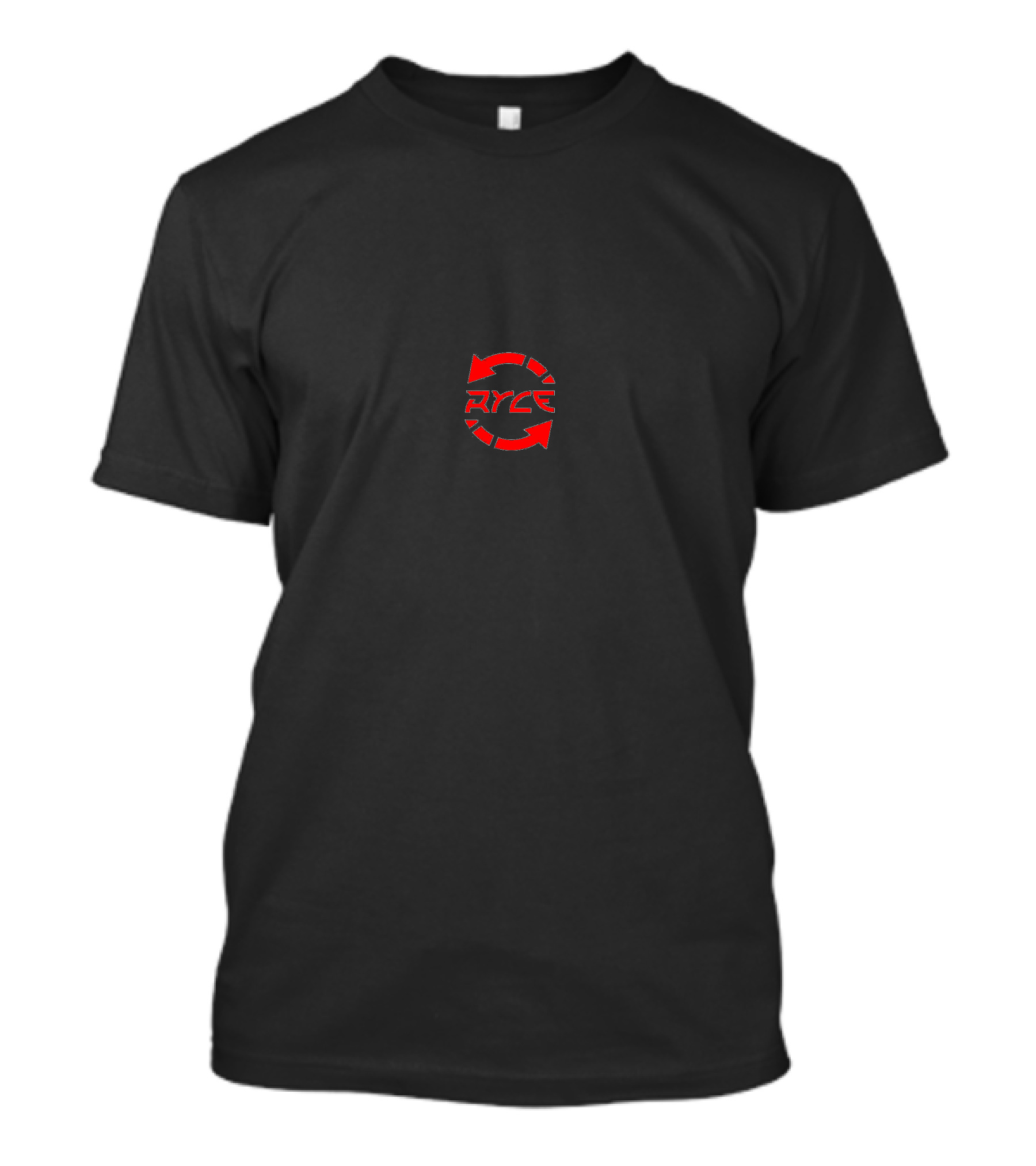 Ryce Red Circular Arrow Emblem T-Shirt