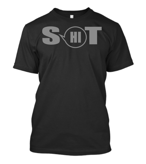 S Hi Speech Bubble T-Shirt