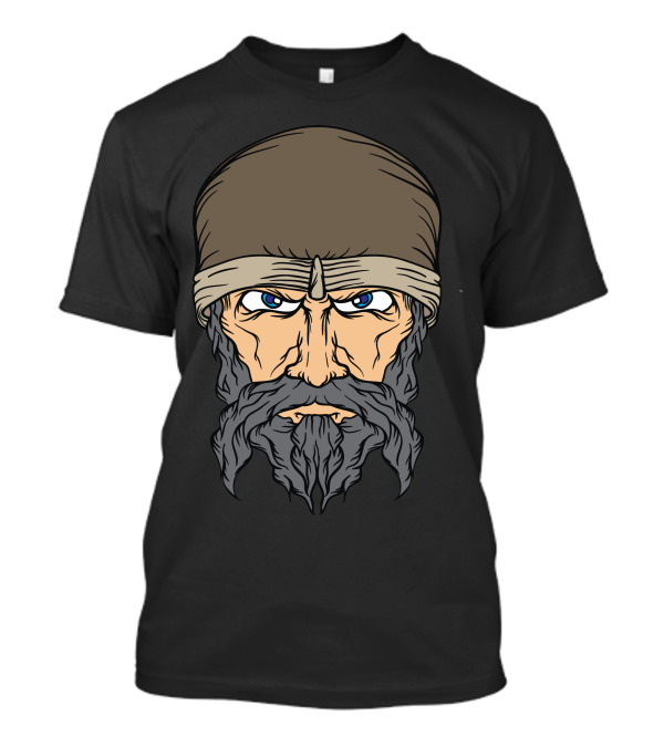 Saladin Warrior Face Icon Rugged T-Shirt