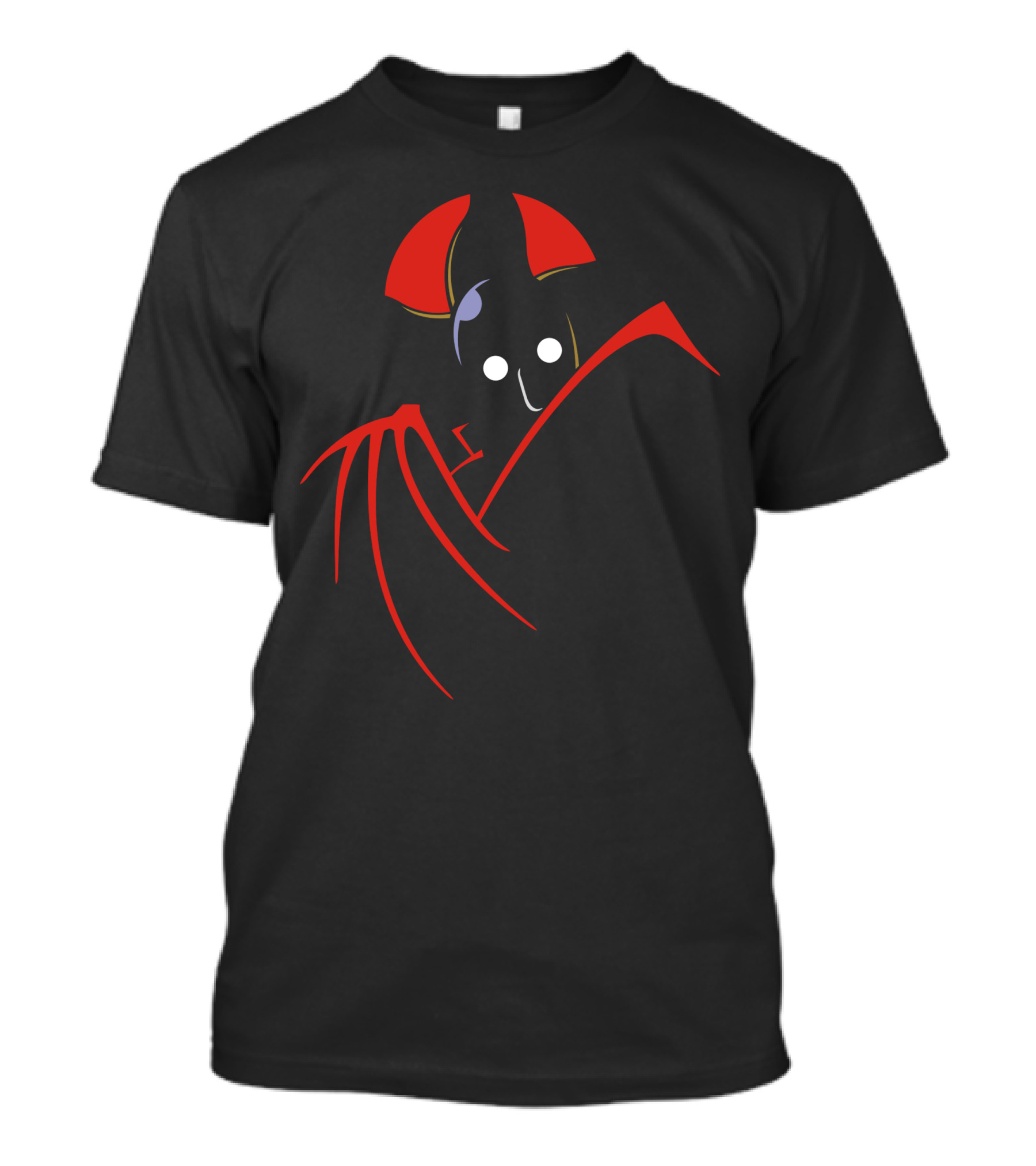 Saturday Morning Super Sniper Dark Mysterious Bat Cape Shadow T-Shirt