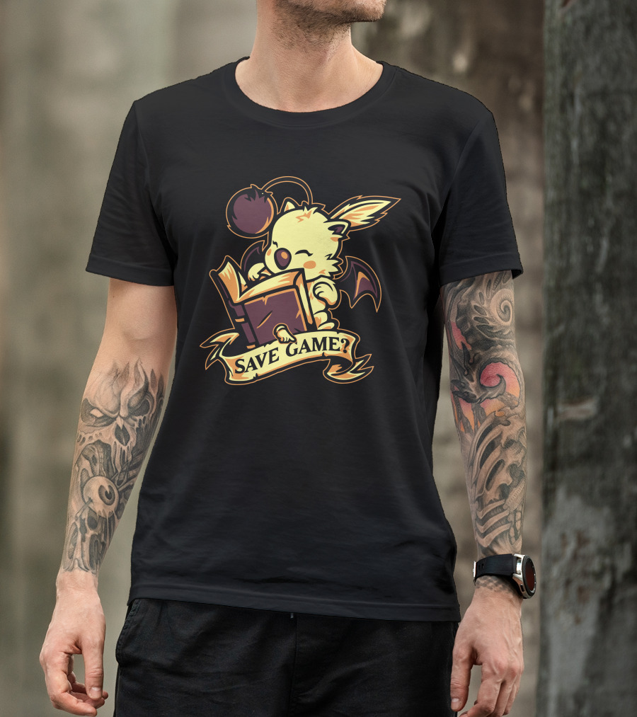 Moogle Save Game Fantasy Adventure T-Shirt