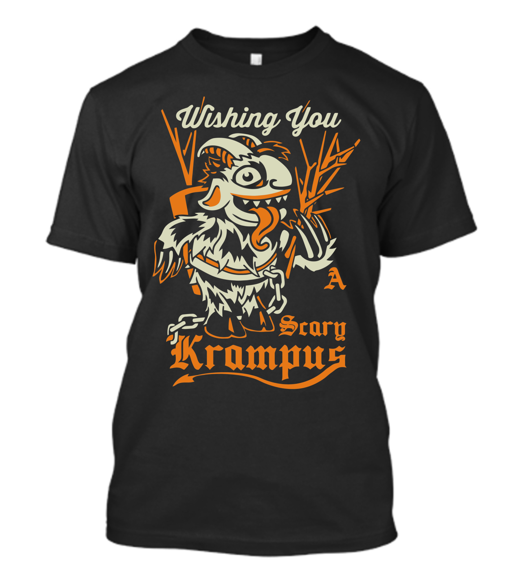Wishing You A Scary Krampus T-Shirt
