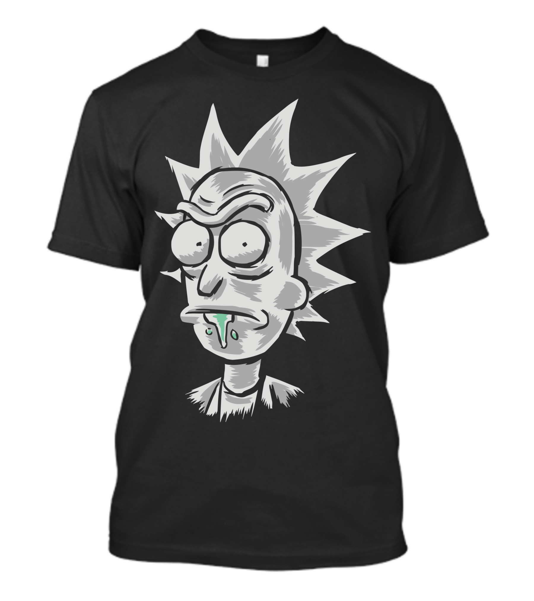 Rick Cartoon Scientific Sketch T-Shirt