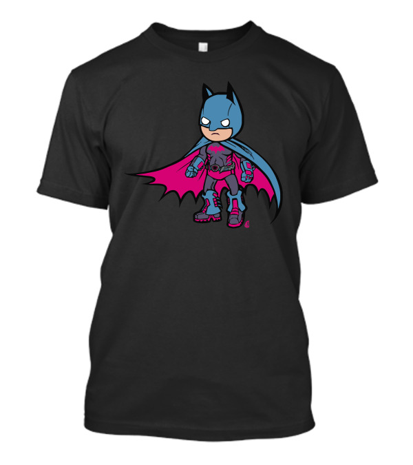 SD Batman Chibi Superhero Crossover T-Shirt