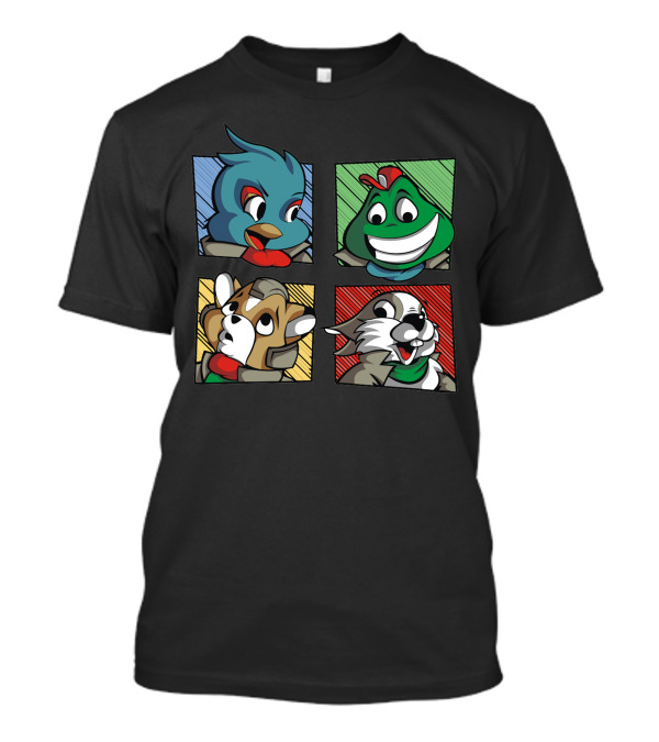 Sector Xd Star Animal Quartet T-Shirt