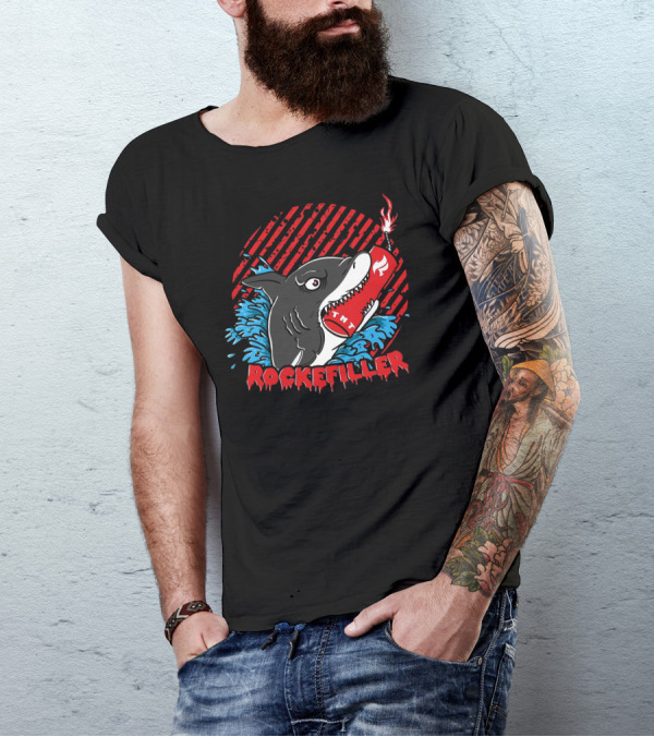 Shaaark Rockefiller TNT T-Shirt