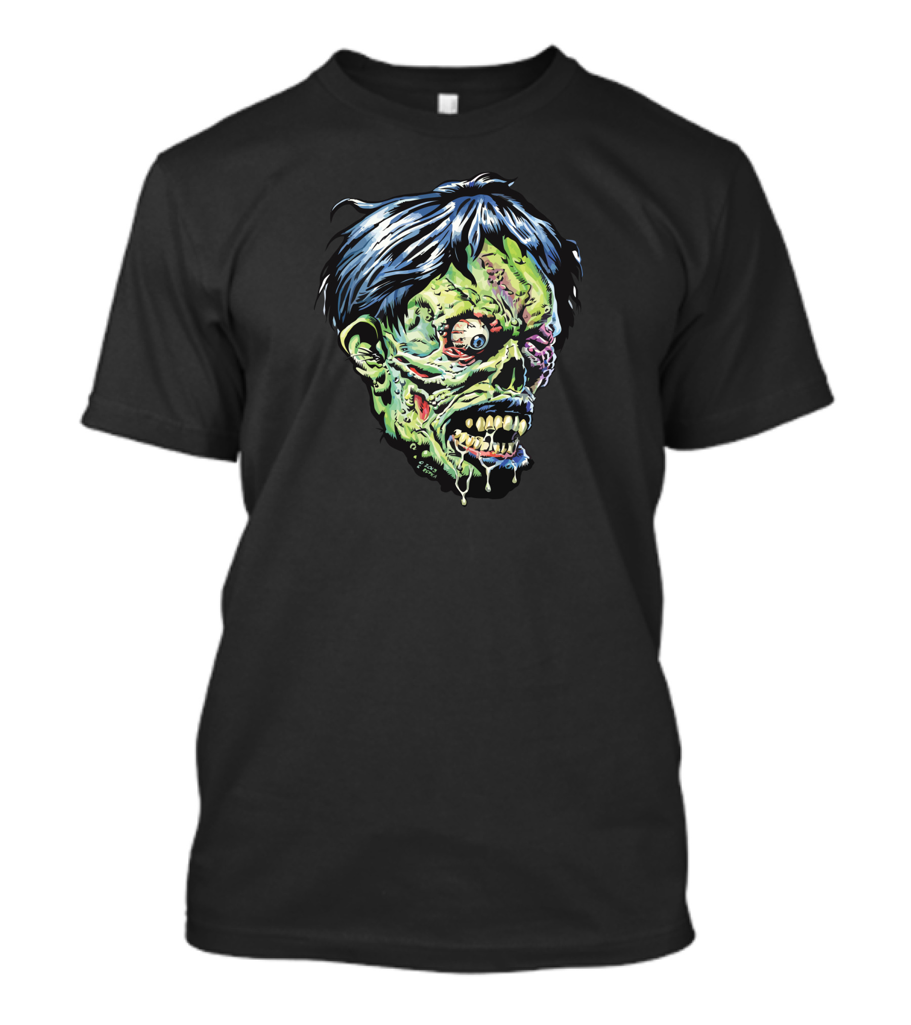 Zombie Shock Horror Face T-Shirt