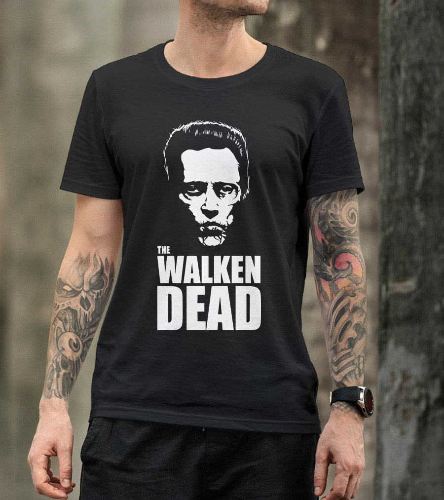 The Walken Dead Christopher Walken Meets The Walking Dead T-Shirt