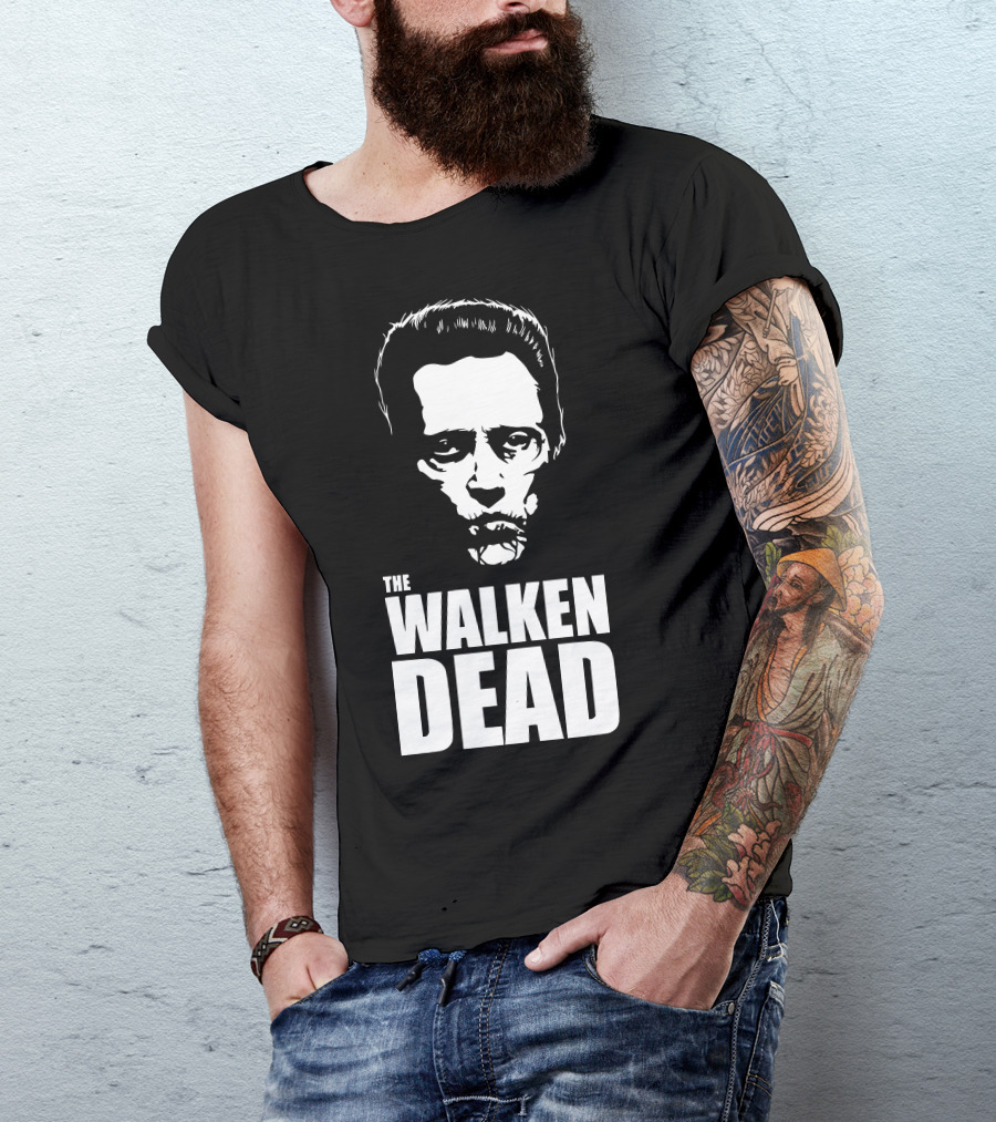 The Walken Dead Christopher Walken Meets The Walking Dead T-Shirt