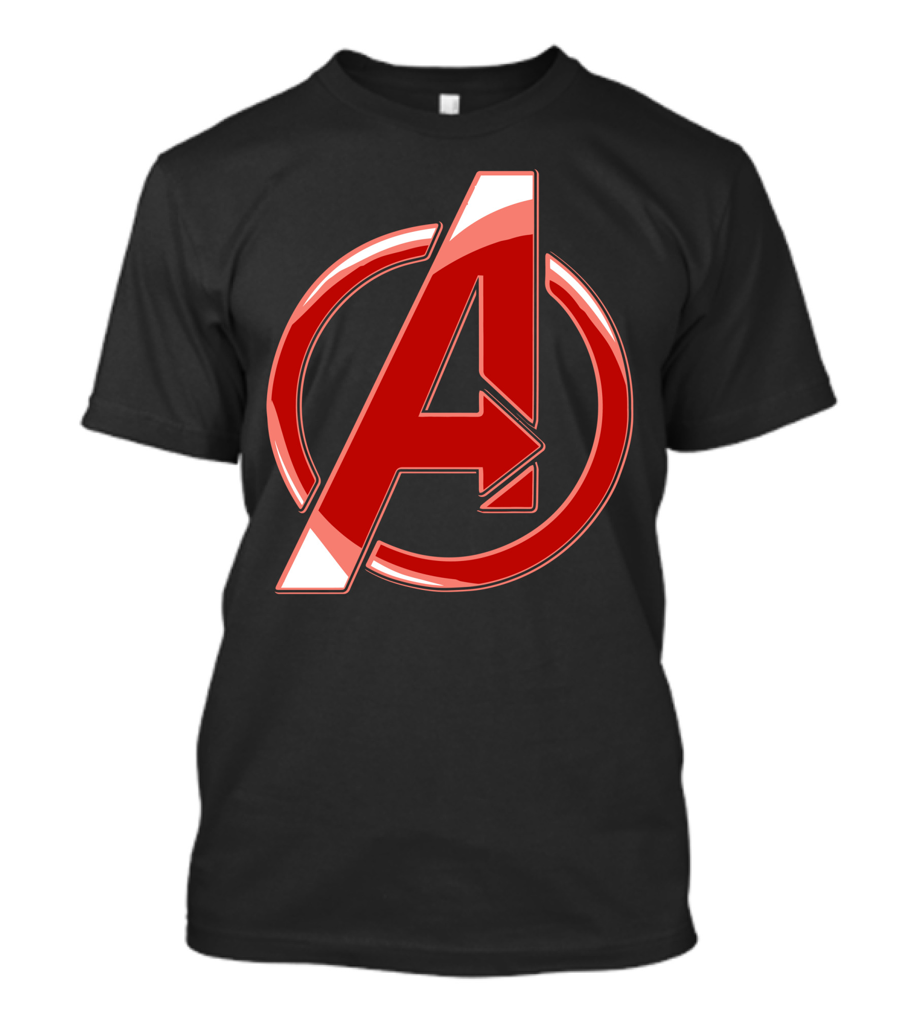 Red Avengers A Emblem T-Shirt