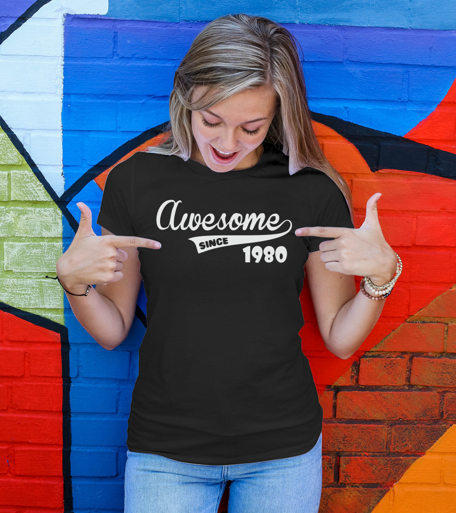 Awesome Since 1980 T-Shirt