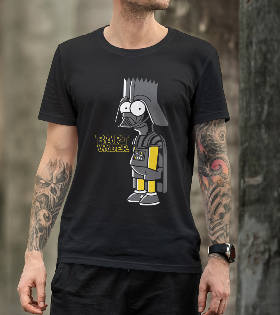 Bart Vader Star Wars Simpson Mashup T-Shirt