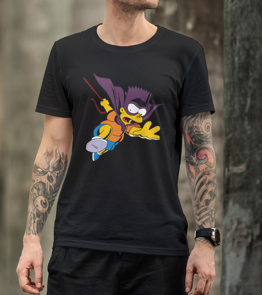 Bartman Swinging Action Hero Simpson T-Shirt