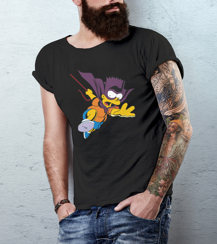 Bartman Swinging Action Hero Simpson T-Shirt