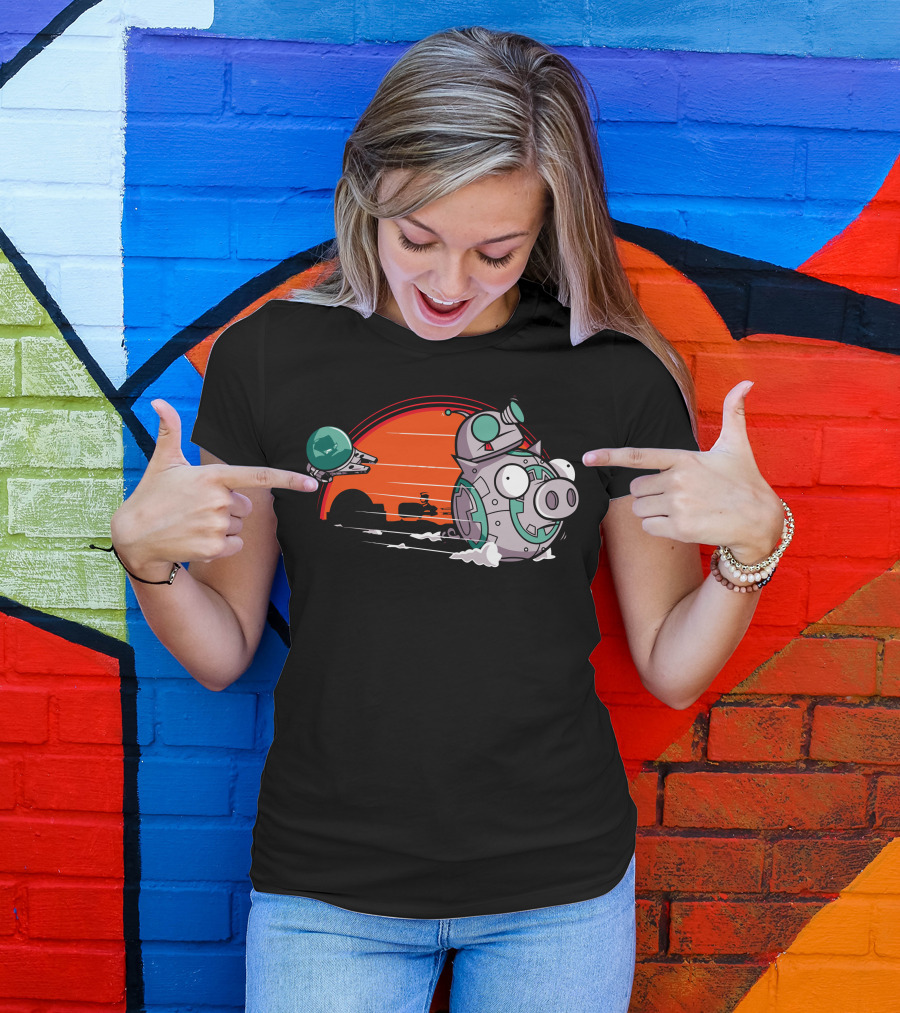 Bb Angry Birds Space Pig Star Wars T-Shirt