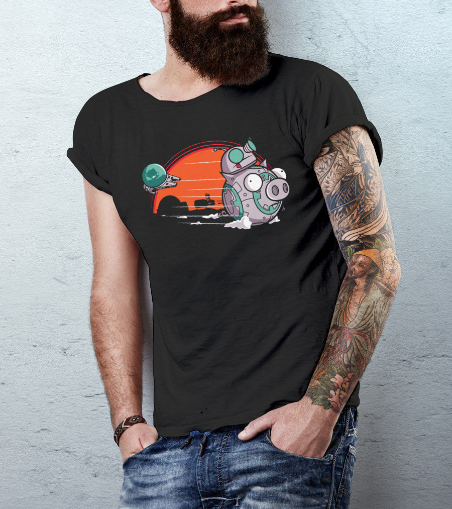 Bb Angry Birds Space Pig Star Wars T-Shirt