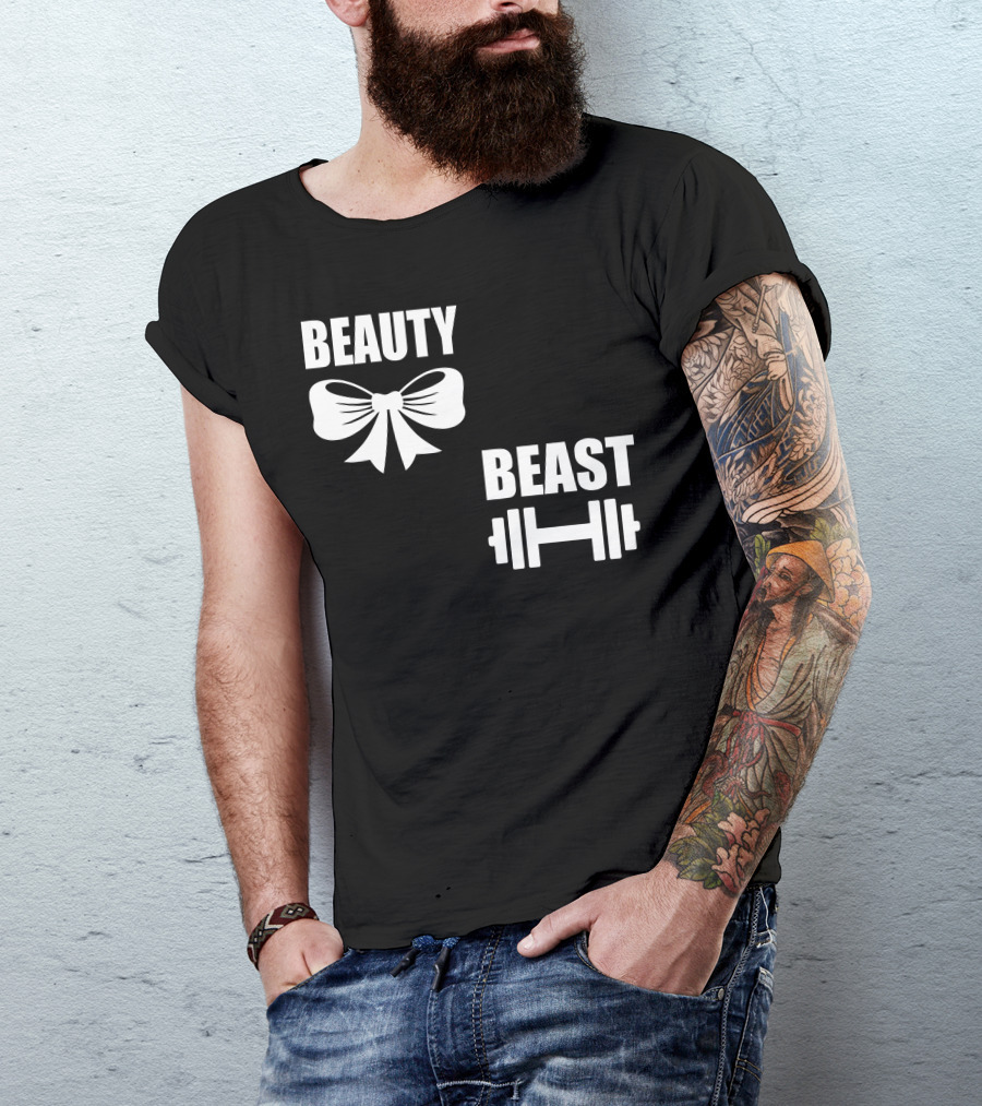 BEAUTY BOW BEAST BARBELL T-Shirt