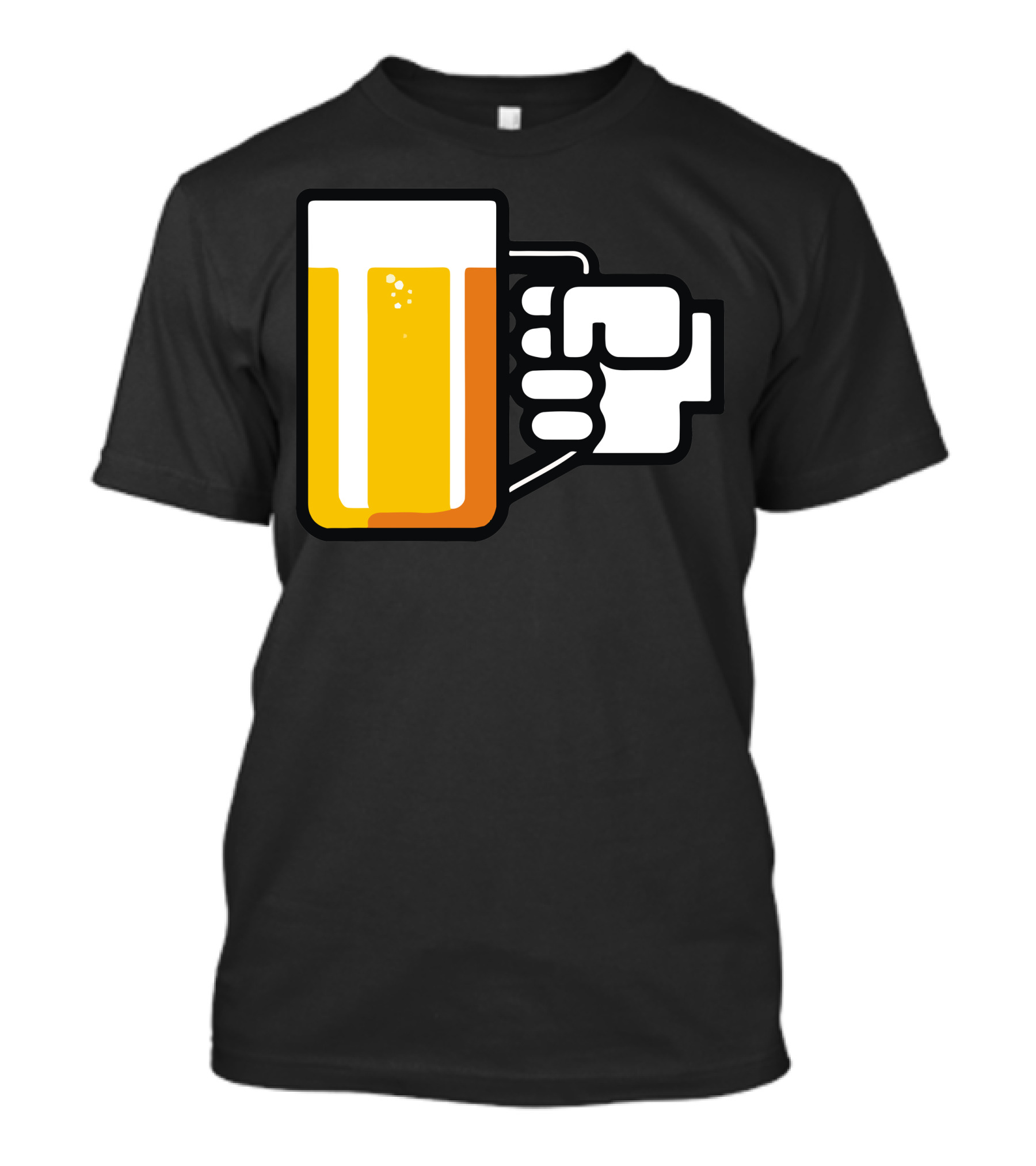 Biere Parodie Fist Beer Mug Iconic T-Shirt