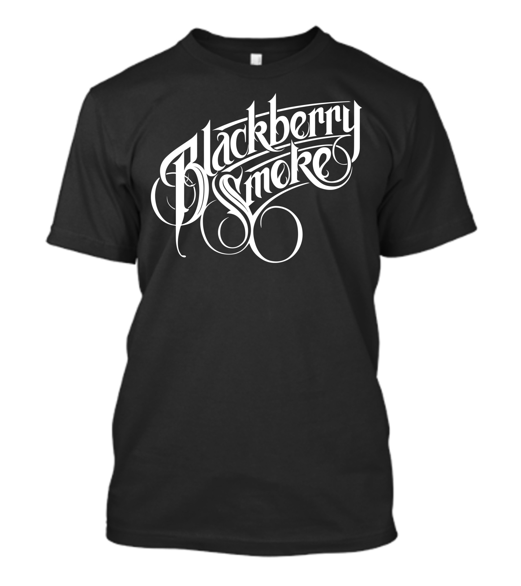 Blackberry Smoke Tour Band Logo Bold Script T-Shirt