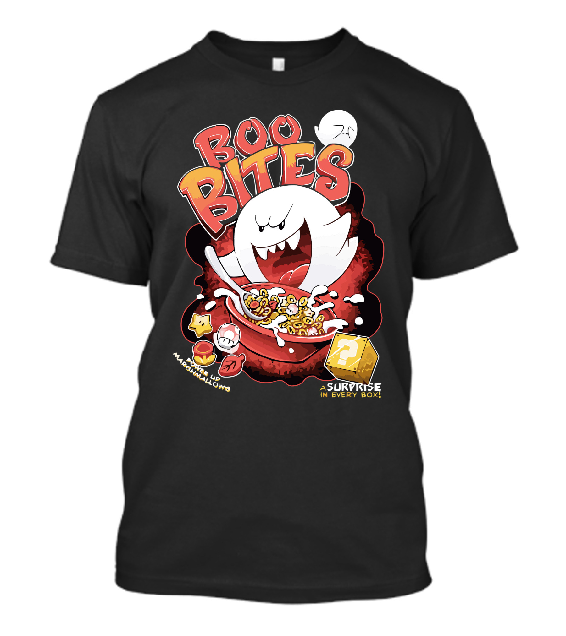 BOO BITES Cereal Surprise In Every Box Marshmallows T-Shirt