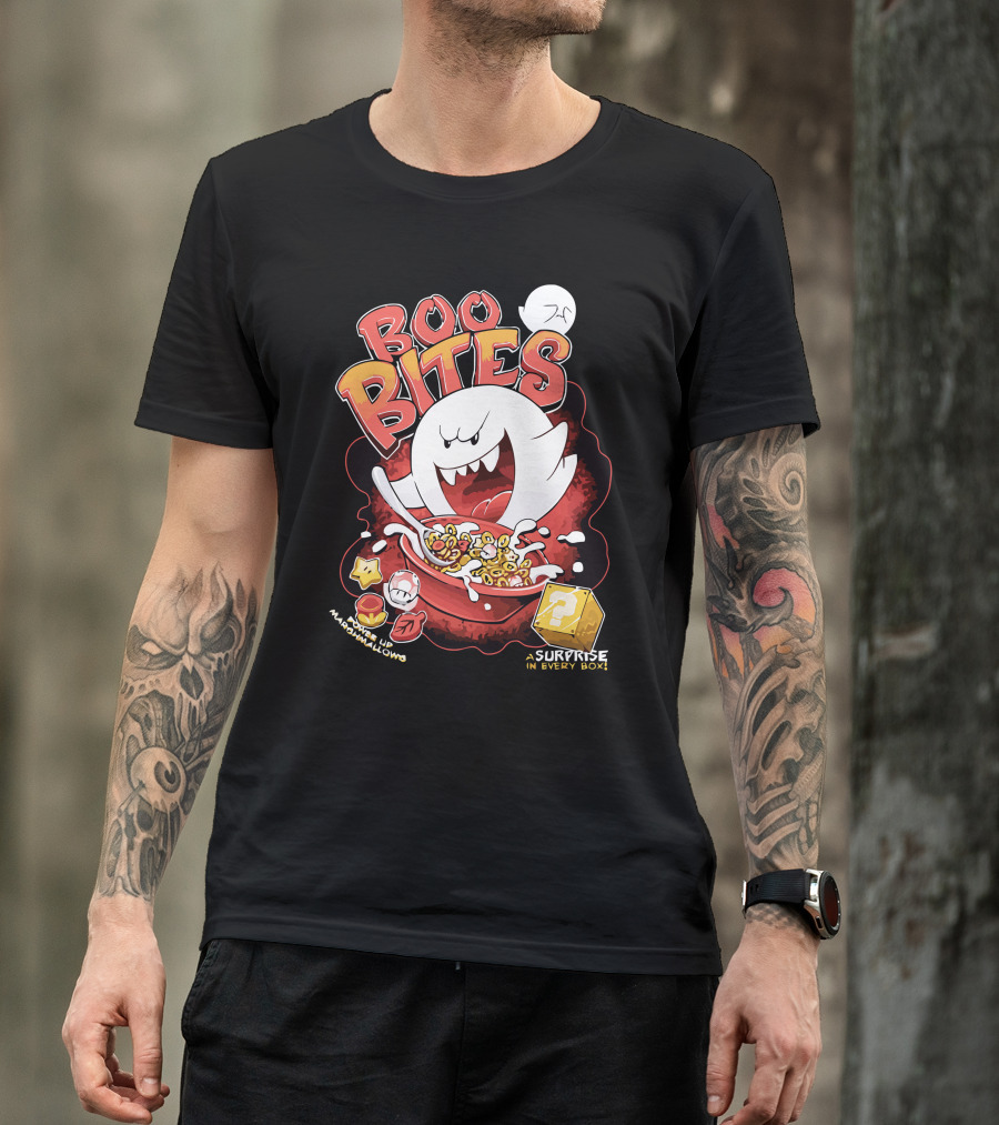 BOO BITES Cereal Surprise In Every Box Marshmallows T-Shirt