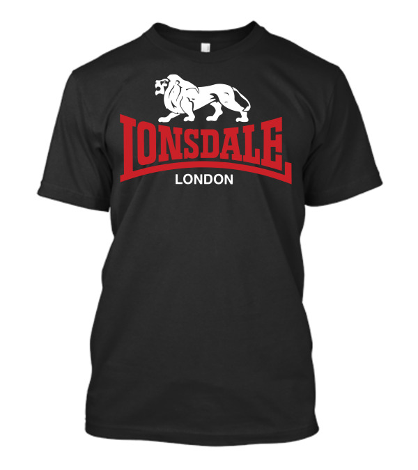 Lonsdale London Red And White Lion T-Shirt