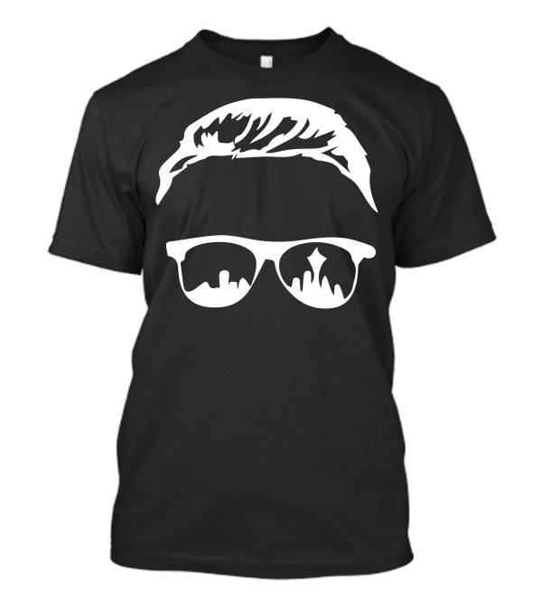 Macklemore Ryan Lewis Seattle Skyline Sunglasses T-Shirt