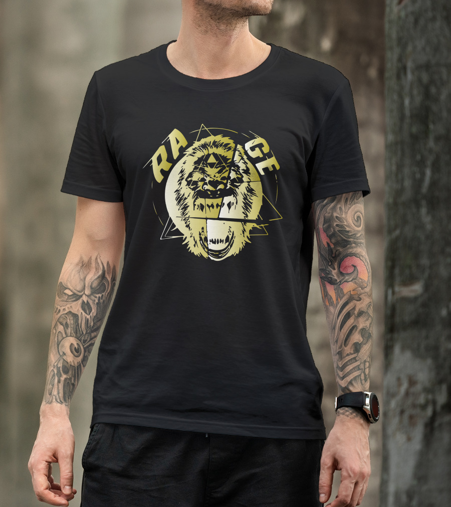 Rage Mighty Gorilla Geometric T-Shirt
